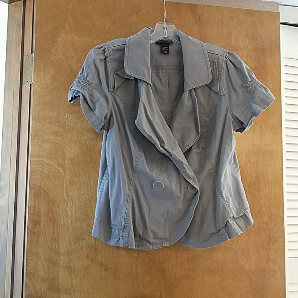 Lane Bryant short sleeve jacket